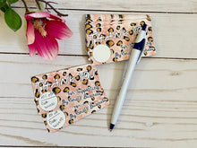 Load image into Gallery viewer, Pink Leopard Thank You Scratch Off Cards