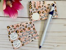 Load image into Gallery viewer, Pink Leopard Thank You Scratch Off Cards