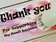 Load image into Gallery viewer, Whimsical Thank you Scratch Off Cards