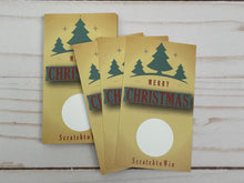 Load image into Gallery viewer, Christmas Thank You Scratch Off Cards