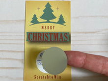 Load image into Gallery viewer, Merry Christmas Thank You Scratch Off Cards