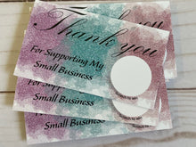 Load image into Gallery viewer, Glitter Customer Appreciation Scratch Off Cards