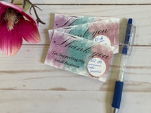Load image into Gallery viewer, Glitter Thank You Scratch Off Cards