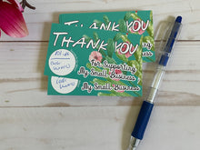 Load image into Gallery viewer, Horizontal Cactus Thank You Scratch Off Cards