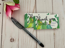 Load image into Gallery viewer, Cactus Thank You Scratch Off Cards