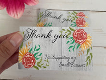 Load image into Gallery viewer, Rose Thank You Cards
